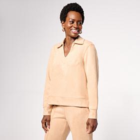 "As Is" Mark & James by Badgley Mischka Lara Boxy Johnny Collar Cro...
