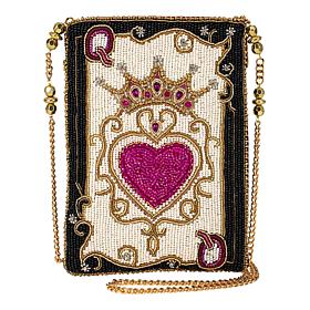 "As Is" Mary Frances Hand-Beaded Mini Crossbody Phone Bag