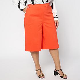 "As Is" Megan Renee Cotton Twill Culotte