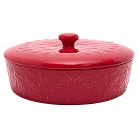 "As Is" Mesa Mia by Jenny Martinez 9.6" Stoneware Tortilla Warmer