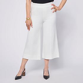 "As Is" Nina Leonard Elastic Waist Pull-On Denim Pant