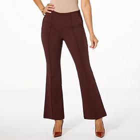"As Is" Nina Leonard Millennium Flare Leg Pull-on Pant