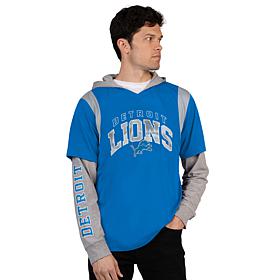 "As Is" Officially Licensed NFL Men's Lg-Slve Fashion Layr Top by Glll