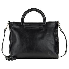 "As Is" Patricia Nash Blera Leather Satchel Crossbody