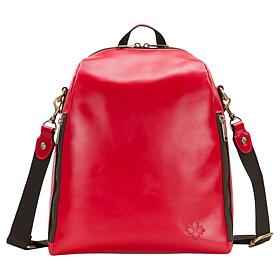 "As Is" Patricia Nash Dorine Convertible Leather Backpack