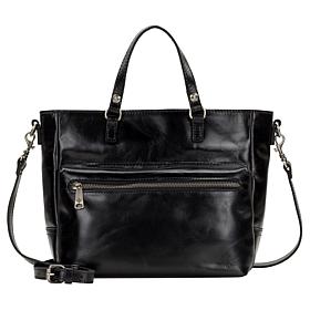 "As Is" Patricia Nash Maeva Leather Crossbody Handbag