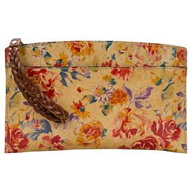 "As Is" Patricia Nash Mailee Leather Pouch with RFID Protection