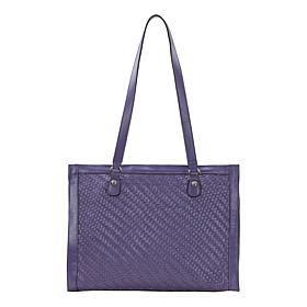 "As Is" Patricia Nash Merena Woven Satchel