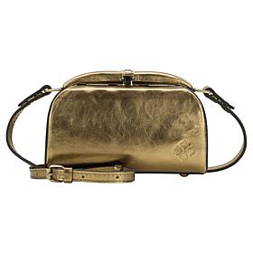 "As Is" Patricia Nash Pilzone Leather Frame Crossbody Bag