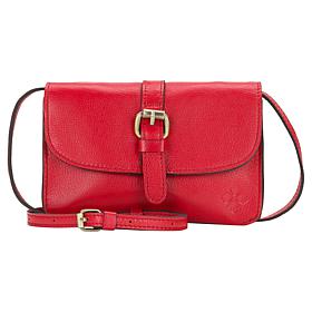 "As Is" Patricia Nash Torri 100% Leather Crossbody Bag