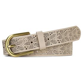 "As Is" Patricia Nash Vezere Leather Belt