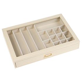 "As Is" Prestige™ Croco-Embossed Single Drawer Jewelry Box - 16-Com...