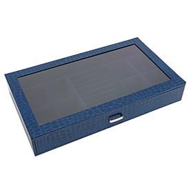 "As Is" Prestige™ Croco-Embossed Single Drawer Jewelry Box with Rin...