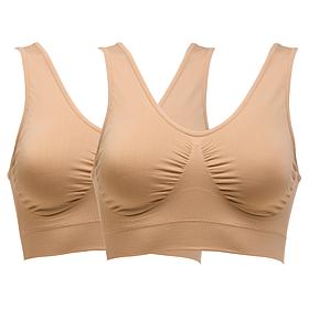 "As Is" Rhonda Shear 2-pack Ahh Generation Bra