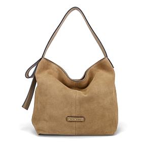 "As Is" Ron White Dalo Suede Hobo Handbag