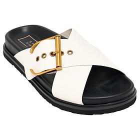 "As Is" SHUSHOP® Barb X-Band Comfortable Slide Sandal