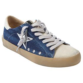 "As Is" SHUSHOP PAMELA Denim Everyday Star Sneaker