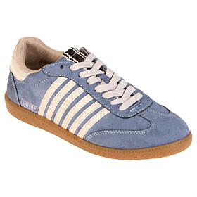 "As Is" SHUSHOP Steffie Striped Lace-Up Fashion Sneaker