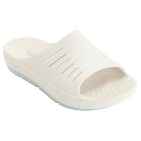 "As Is" Skechers GO RECOVER Arch Fit Recovery Slide Sandals