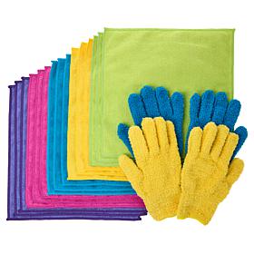 "As Is" Sparkle & Shine 19-piece Microfiber Cleaning Kit