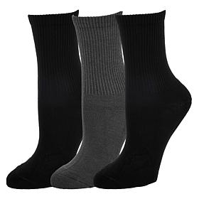 "As Is" Sporto® 3-pack Boot Sock