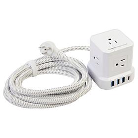 "As Is" Tech Impressions Cube 2.0 9-Device Charger & Surge Protector