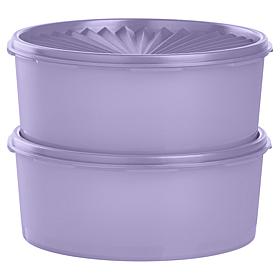 "As Is" Tupperware® 4-piece Heritage Sheer Cookie Canister Set