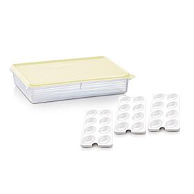 "As Is" Tupperware® Snack-Stor® Large Container with 3 Inserts