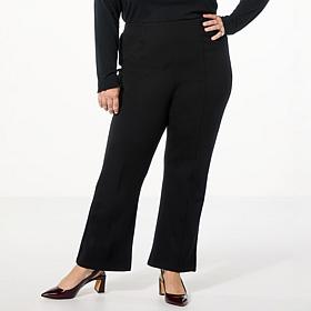 "As Is" TWRHLL by Christie Brinkley Kick Flare Pull-On Crop Pant