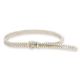 "As Is" Vince Camuto Chain Belt with Lacing