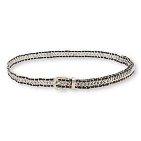 "As Is" Vince Camuto Chain Belt with Lacing