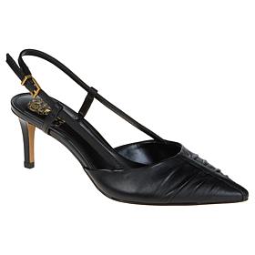 "As Is" Vince Camuto Keltent Leather Sling Back