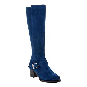 "As Is" Vince Camuto Zennia 2 Wide Calf Tall Boot with Stretch Back