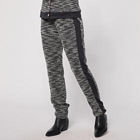 "As Is" Vivica A. Fox Collection Boucle Straight Leg Pant