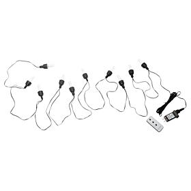 "As Is" Winter Lane 14.7' Snowflake Projector String Light