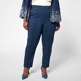 "As Is" WynneCollection Ankle Length FlatterFIT Cigarette Pant