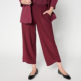 "As Is" WynneCollection Luxe Crepe Pull-On Pant