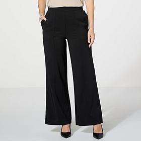 "As Is" WynneCollection Occasion Crepe Pant