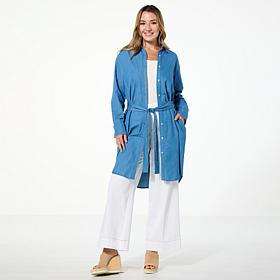 "As Is" WynneLayers Chambray Duster