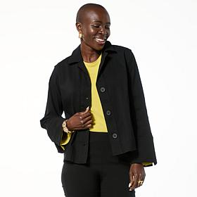 "As Is" WynneLayers FlatterFIT Swing Back Jacket