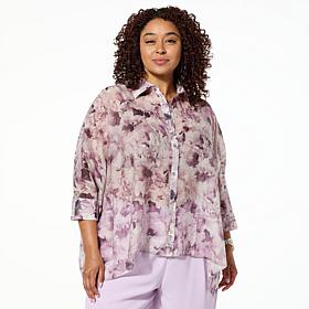 "As Is" WynneLayers Lightweight Unstructured Shirt
