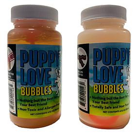 Atomic Bubbles Puppy Love Bubbles, Peanut Butter & Bacon Scented 4oz.