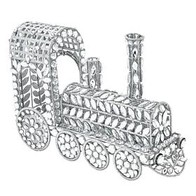 august & leo 9" Jeweled Locomotive Train