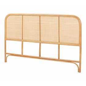 bali and pari Agota Rattan Headboard - Queen