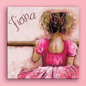 Ballerina Personalized 16x16 Canvas