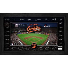 Baltimore Orioles Framed 2025 Signature Field Team Roster