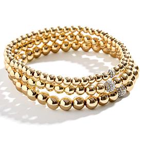 BAUBLEBAR Pisa 3-piece Beaded Stretch Bracelet Set