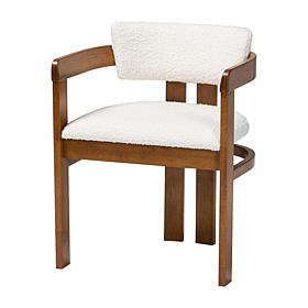 Baxton Studio Carice Boucle Dining Chair