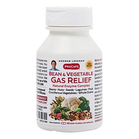 Bean and Vegetable Gas Relief - 60 Capsules