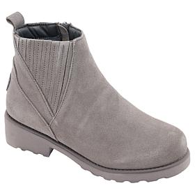 BEARPAW® Anja Suede Ankle Boot with Bear Coat